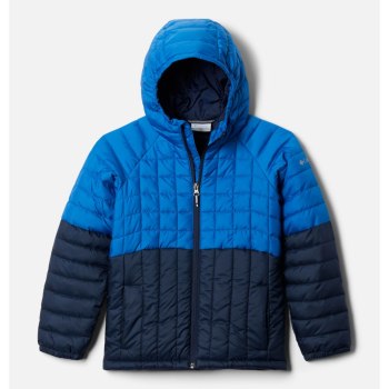 Columbia Jakne Za Dječake - Humphrey Hills Puffer Svijetlo Indigo Tamnoplave | SFBE-32675